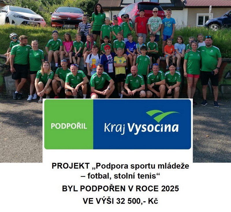 Podpořil Kraj Vysočina